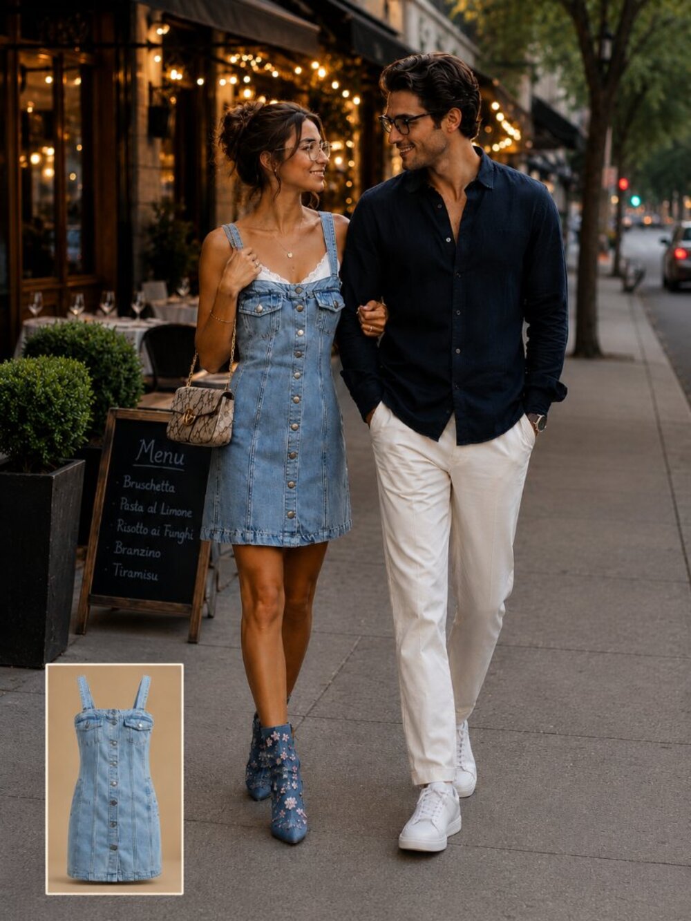 BDG Urban Outfitters XS Petite denim snap-front mini dress